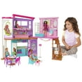 thumbnail image 2 of Barbie Vacation House Playset with 30+ Pieces, Toy for 3 Year Olds & Up - Walmart Exclusive, 2 of 6