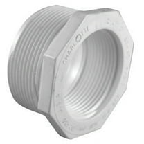 Charlotte Pipe PVC 02112 3000HA Reducing Bushing, White