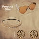 thumbnail image 3 of Conjunto de disfraz KINBOM de los años 60 y 70, hippie para mujer, chaleco con flecos, XXXL, 3 of 7