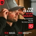 thumbnail image 3 of Lentes de seguridad NoCry modelo 506U con protección UV y antiempañante, 3 of 9