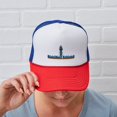 thumbnail image 6 of CafePress - Sanibel Island FL Lighthouse Design - Adjustable Unisex Printed Trucker Hat with Mesh Back, 6 of 10