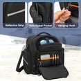 thumbnail image 3 of Auriculares Pilot Bag Damero Aviation, negros, 3 of 9