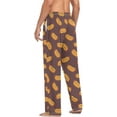 thumbnail image 6 of FREEAMG Men's Cotton Pajama Pants Lounge Sleep Pants Soft Sleepwear Pajama Bottoms with Pockets, 6 of 7