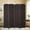 Brown, variant on BIQWBIC 6 FT Room Divider 4-Panel Folding Privacy Screen Freestanding Wall Divider Durable Wood Texture - Perfect for Dividing Spaces, Privacy, and Home Decor,Black