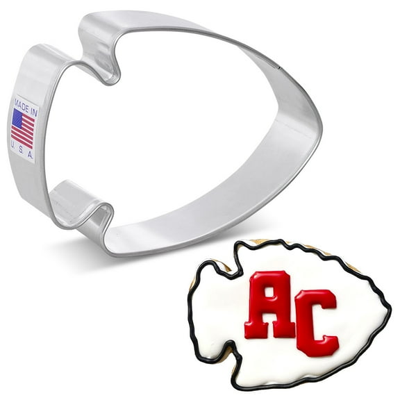 Ann Clark Arrowhead Cookie Cutter 3.5", Made in USA