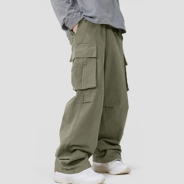 Pantalones largos para hombre, moda de primavera e invierno, pantalones deportivos casuales, pantalones para hombre