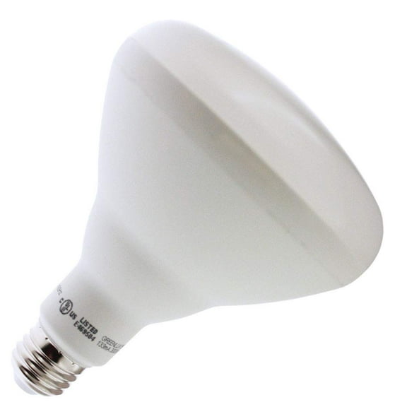 Greenlux LED Pro Series, BR40SA15W20DIM90W30K, BR40, 15 Watt, Dimmable Warm White LED Light Bulb