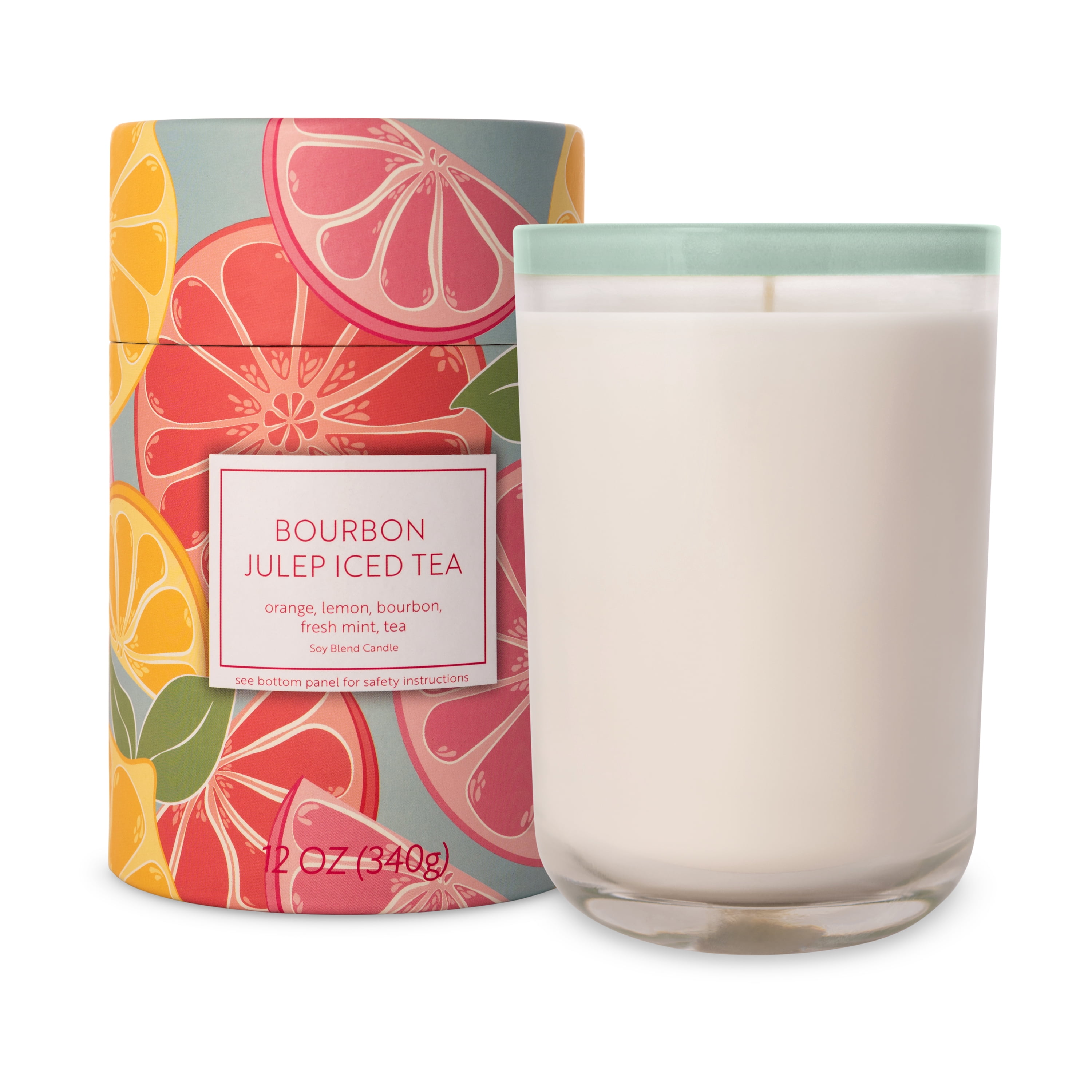 BHG 12 oz Jar Bourbon Julep Iced Tea