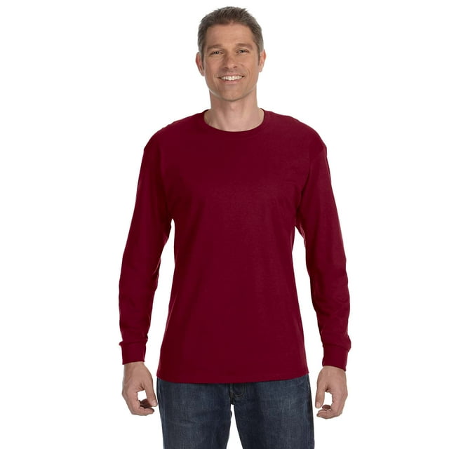 Gildan Men's Preshrunk Taped Neck Heavy Rib Knit T-Shirt, Style G5400