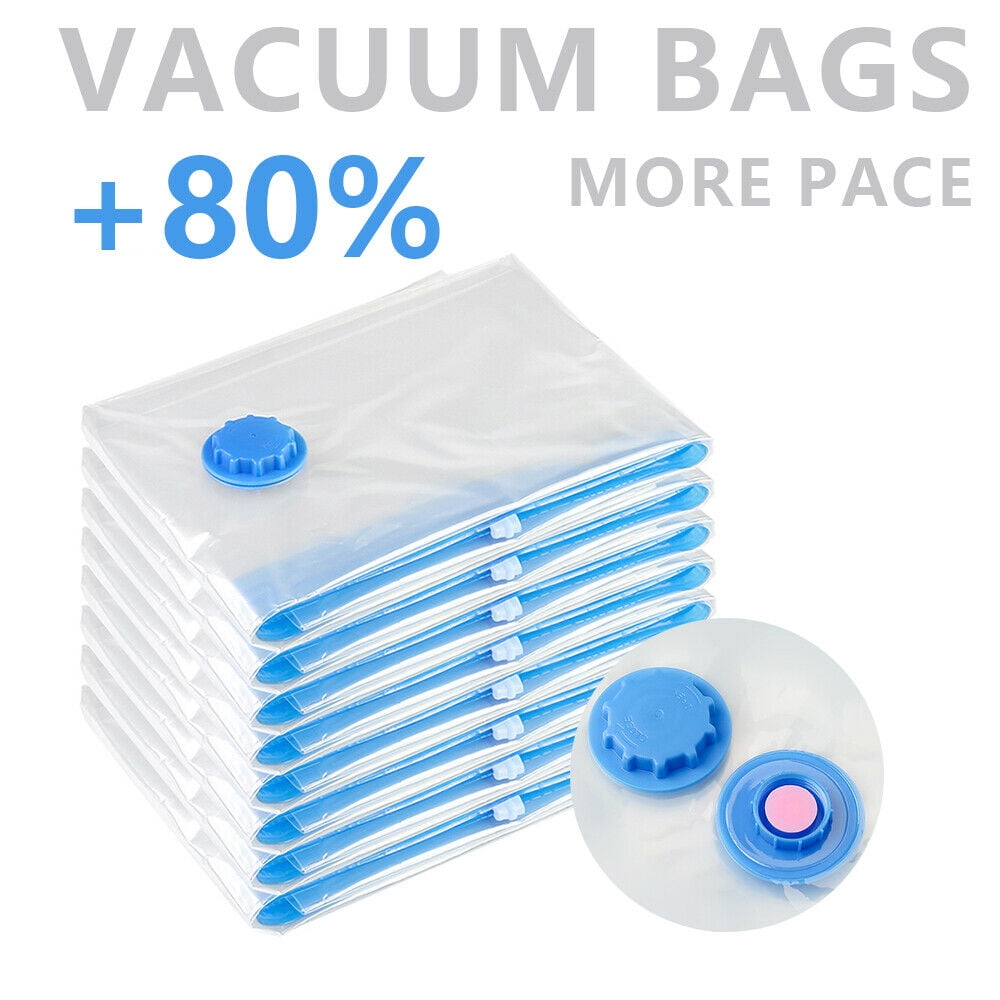 20Pcs Premium Vacuum Storage Bags Travel Space Saver Bag Small 16"x20