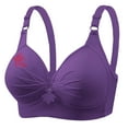 thumbnail image 2 of Ailaofu Bra for Womens Wireless Comfort Brassiere Bras Lightly Padded Lingerie, 2 of 7