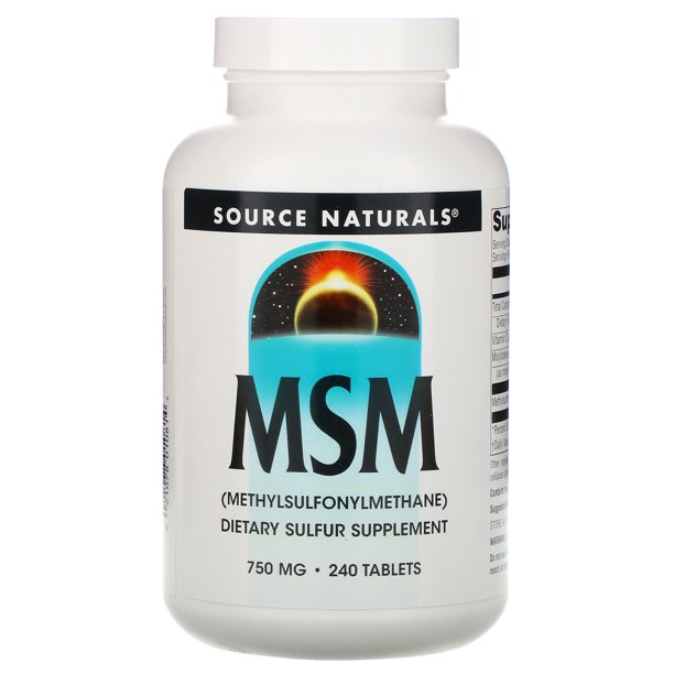 Source Naturals Source Naturals MSM (Methylsulfonylmethane), 240 ea