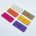 thumbnail image 4 of 10Pcs Hand Made With Love Labels Tags For Clothes Handmade PU Leather Labels DIY Hats Bags Sewing Tags Garment Accessories, 4 of 7