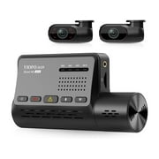 3 Channel Dash Cam WiFi GPS VIOFO A139, Front+Interior+Rear 1440P+1080P+1080P Triple Car Dash Camera, Anti-Glare CPL Filter, IR Night Vision, Supercapacitor, Parking Monitor, 256GB Supported