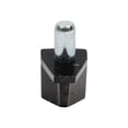thumbnail image 2 of Rok Hardware 20-Pack Plastic Shelf Support with 5mm Diameter Steel Pin, Black, 2 of 10