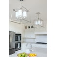 thumbnail image 4 of 2245-PN Crystorama Lighting Sylvan - 4 Light Chandelier-21 Inches Tall and 16 Inches Wide-Polished Nickel Finish    -Traditional Installation, 4 of 7