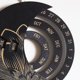 thumbnail image 4 of Artesanías de calendario permanente con de , calendario continuo giratorio Circular DIY, calendario de pared para decoración del Negro, 4 of 6