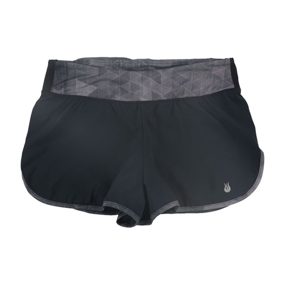 SOLFIRE Womens Peak Athletic Compression Shorts blackgrey S