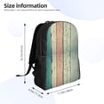 thumbnail image 4 of Haiem Hardwood Backpack - Stylish and Durable 15-inch Laptop Backpack with Waterproof Oxford Fabric, 4 of 8
