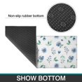 thumbnail image 6 of Pioneer Flower Floral Print Pattern Kitchen Rugs Sets Of 2, Anti Fatigue Non Slip Washable Floor Mats for Kitchen Sink Laundry, 17X30 Inch + 17X47 Inch, 6 of 6