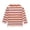 Red, variant on YDFCWXW Toddler Baby Girls Long Sleeve Striped T Shirt Casual Lettuce Ribbed Knit Pullover Blouse Top (Red, 7-8 Years)