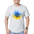 thumbnail image 1 of CafePress - Pray For Ukraine Blue And Yellow Sunflower T Shirt - Fitted T-Shirt, Vintage Fit Soft Cotton Tee, 1 of 1