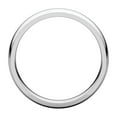 thumbnail image 2 of 10k White Gold 4mm Polished Light Comfort Fit Band Ring - 3.7 Grams - Size 8.5, 2 of 2