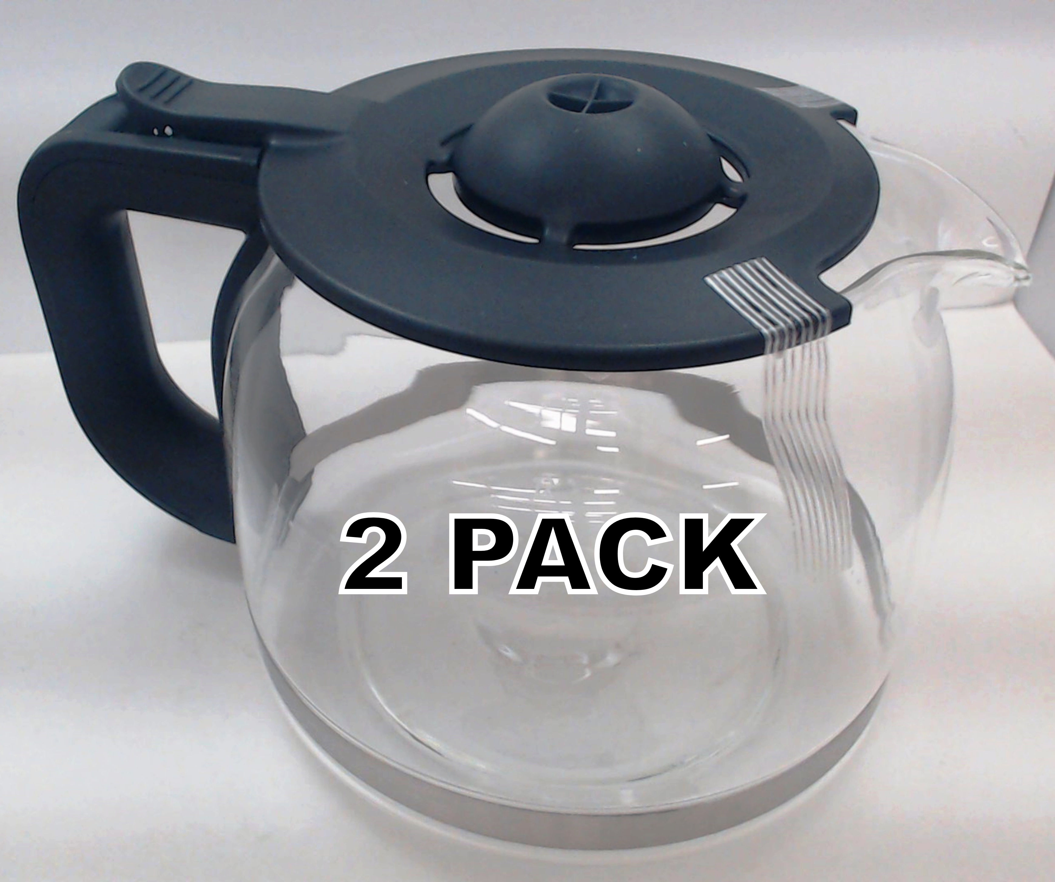 2 Pk, Coffee Maker Glass Carafe for KitchenAid, AP6038012