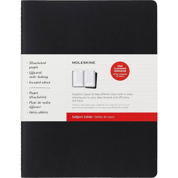 Cahier Journals Subject Xxl Black Krbrw