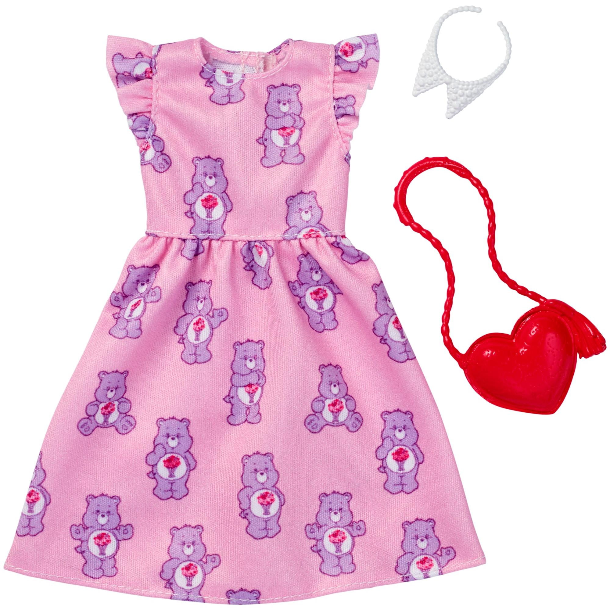 Barbie Care Bears Outfit for Barbie Doll Pink Clothing Set - Walmart.com