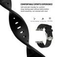 thumbnail image 6 of CIRUTVAL Liquid Silicone Sport Band Compatible with Apple Watch Ultra Bands 49mm 45mm 41mm 44mm 40mm 42mm 38mm Women Men, Soft Silicone Strap for  iWatch Series 9 8 7 SE 6 5 4 3 Band, 6 of 11