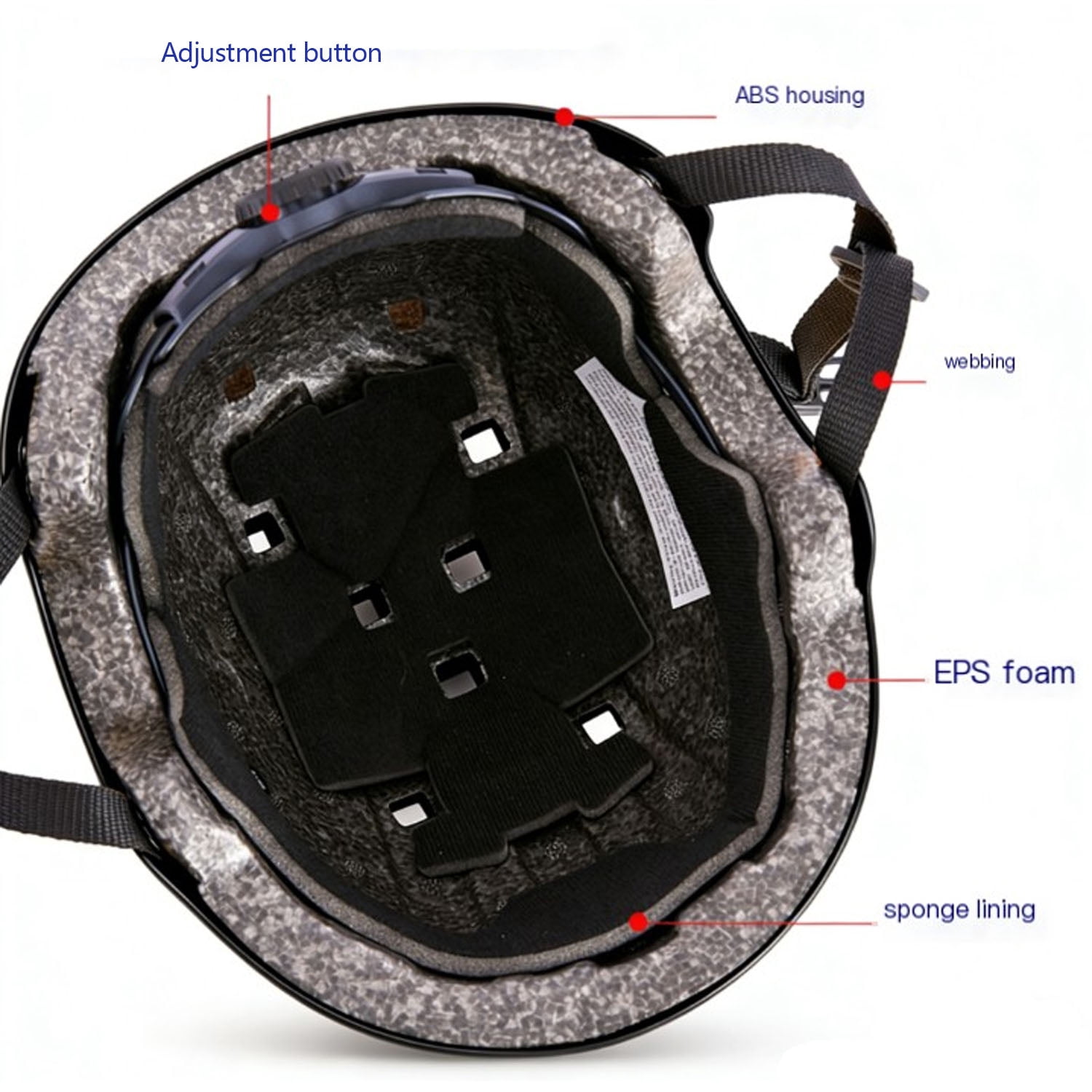 Mirov Unisex adult bicycle helmet featuring an ABS shell for protection across multiple sports; suitable for skateboarding, scootering, and mountain climbing (Size L)