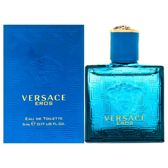 Perfume Versace Eros EDT Cologne de 5 ml para hombre