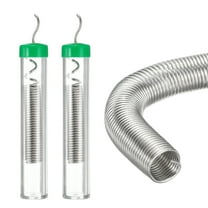 Uxcell 2Pcs Rosin Core Solder, 1.5mm Dia Non Solder Flux Wire, 10g Each Portable Flux Tin Wire Rohs for Electrical Soldering, Circuit Boards, DIY, Welding