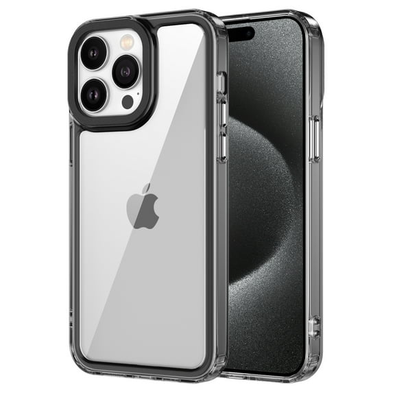 Feishell Compatible with iPhone 11 Clear Case, for Women Men, [Non-Yellowing][Supports Wireless Charging] Slim Thin Shockproof Lightweight Transparent Phone Case for iPhone 11,Black