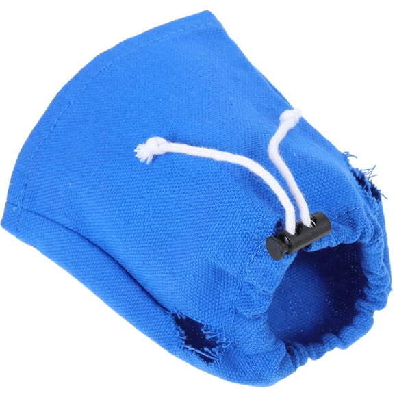 Minkissy 1Set Pet Lizard Clothes for Bearded Dragons Blue Cotton Cloth Warmth Protection 9.45x9.45x4.33in