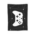 thumbnail image 7 of DouZhe Ultra-Soft Micro Fleece Lightweight Flannel Bed Blanket, Gaming Game Controller Print Cozy Warm Throw Blankets, 50"x40", 7 of 7
