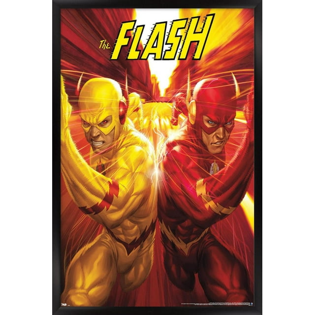 DC Comics - The Flash and The Reverse Flash - Race Wall Poster, 22.375" x 34"
