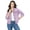 Pale Lavender, variant on Women's Plus Size Classic Stretch Denim Jacket