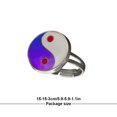 thumbnail image 3 of Sonducket Anillos de humor Termocrómico Ajustable Diferentes estilos No es fácil de romper Durable Temperatura cambiable Joyería Fiesta Tipo 2 Type3 NO3 Sonducket AP008771-10, 3 of 6