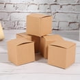 thumbnail image 3 of Boxes, Present Box Candy Box, 50PCS Birthday For Christmas Party Wedding 50PCs Paper Box / Set Without Hemp Rope, 3 of 8