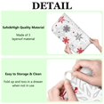 thumbnail image 6 of Multicolor Christmas Snowflake Pattern Dish Drying Mat for Kitchen 1 Pack, Ultra Absorbent Microfiber Dishes Drainer Mats,16x18in(41x46cm), 6 of 6