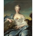 thumbnail image 2 of Jean-Marc Nattier 20x24 Gold Ornate Framed and Double Matted Museum Art Print Titled - Madam Fevre De Caumartin as Hebe (1753), 2 of 4
