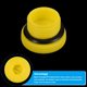 thumbnail image 4 of Tapones de sujeción Uxcell M18x1.5 Plástico Macho Rosca Tapón Hexagonal, Amarillo 2 Paquete, 4 of 5