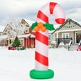 thumbnail image 3 of GOOSH 6 FT Christmas Inflatables Giant Candy Cane Decorations, Candy Cane Inflatable with Built-in LEDs, Outdoor Christmas Decorations Clearance for Xmas/Holiday/Party, 3 of 8