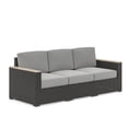 thumbnail image 6 of Homestyles Boca Raton Brown Outdoor Sofa, Armchair, Ottoman and Side Table, 6 of 8