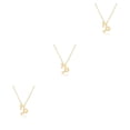 thumbnail image 1 of Qarigey Collar del zodiaco Regalo de amigos Ajustable Cómodo Ins Personalidad Superficie lisa Accesorio de moda Capricornio dorado Type1 NO1 Qarigey  CBP198495, 1 of 1