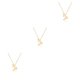 thumbnail image 4 of Collar del zodiaco Minnieouse Capricornio dorado Ajustable Cómodo Ins Personalidad, 4 of 6