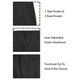 thumbnail image 3 of 2-Pack Boy's Stretch Slim Fit School Uniform Twill Shorts, 3 of 7