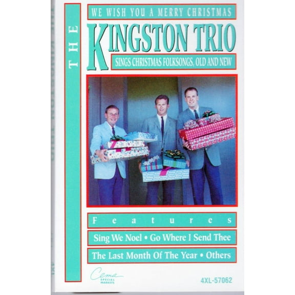 Kingston Trio ‎– We Wish You A Merry Christmas (Cassette)